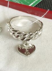 Новое родированое серебряное кольцо серебро 925 пробы