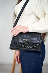 Женская сумка- клатч Келли черная