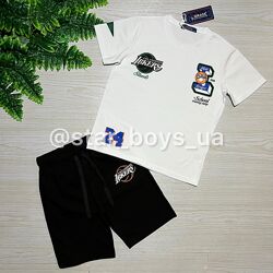 Костюм 134-164 р футболка шорти комплект 