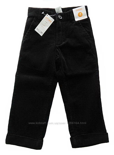 Дитячі вельветові штани хлопчику 3-4р. ріст 92-107 см Gymboree