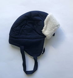 Тепла зимова шапка для малюка GAP 0-6 місяців / детская теплая шапка 