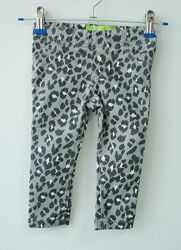 Дитячі леопардові штани дівчинці 12-18міс 74-79см Old Navy/Детские штанишки