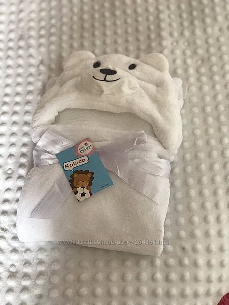 Дитячі рушники одіялка новонародженому / Детские полотенца малышу одеялко