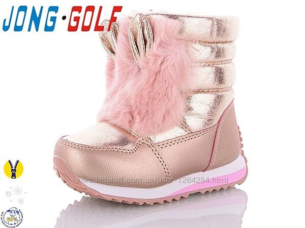 Детские сапоги дутики для девочек Jong Golf 90034 Размеры 23- 33