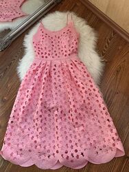 Новое потрясающее розовое платье от savida