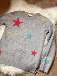 Кашеміровий светр з зірками 100 кашемір від next