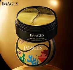 Патчи для век Images Golden Seaweed с экстрактами морских водорослей 60шт