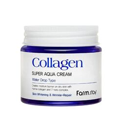 Увлажняющий крем для лица с коллагеном FarmStay Collagen Super Aqua Cream 
