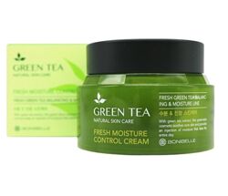 Крем для лица с зеленым чаем Enough Bonibelle green tea fresh moisture 