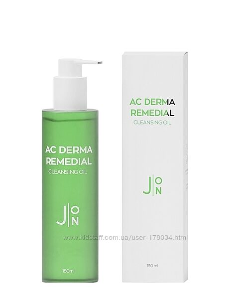 Гидрофильное масло для проблемной кожи JON AC Derma Remedial Cleansing Oil