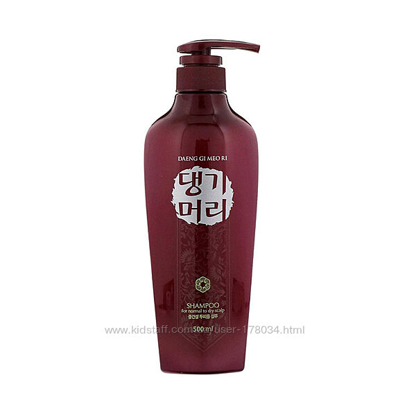 Шампунь для нормальной и сухой кожи головы daeng gi meo ri shampoo for 