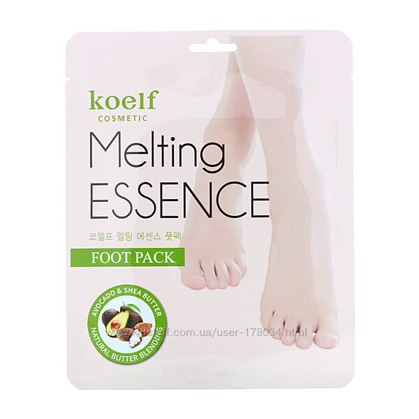 Маска для ног Petitfee&Koelf Melting Essence Foot Pack