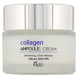 Увлажняющий ампульный крем с коллагеном Ekel Collagen Ampule Cream 50 мл