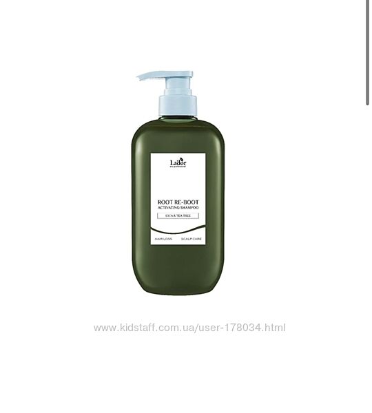 Шампунь для жирной кожи головы Lador Root Re-Boot Activating Shampoo 300 мл