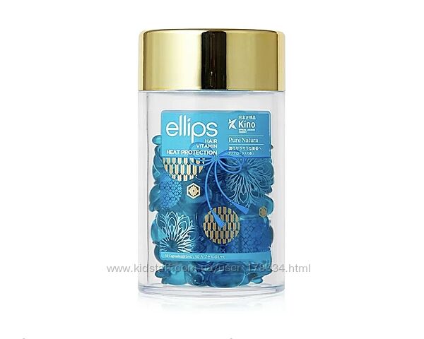 Масло для волос Ellips Сила Лотоса Pure Natura with Blue Lotus Extract