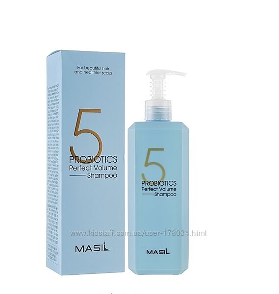 Шампунь с пробиотиками Masil 5 Probiotics Perfect Volume Shampoo