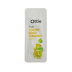Йогуртовая пенка для умывания Ottie Fruits Yogurt Foam Cleanser лимон, 1 мл