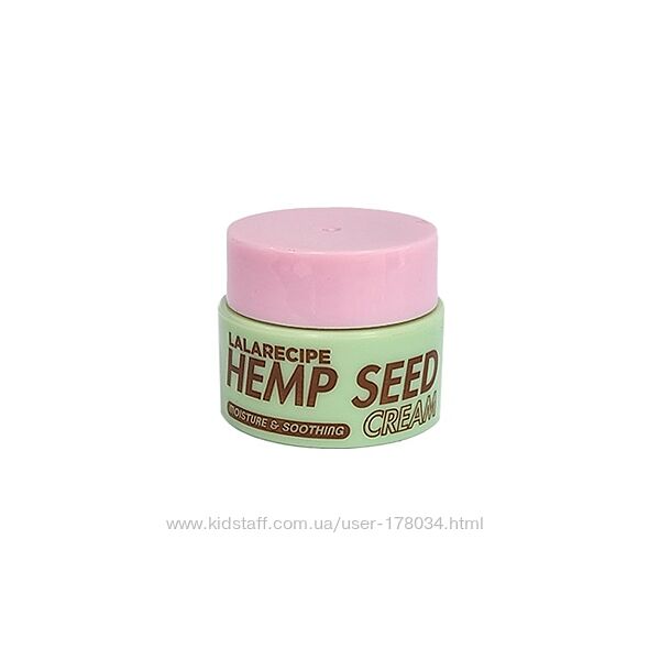 Интенсивный крем с коноплей для проблемной кожи  Lalarecipe Hemp Seed Cream