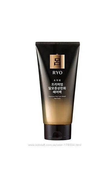 Питательная маска для поврежденных волос Ryo Chouibang Premium Hair Loss 