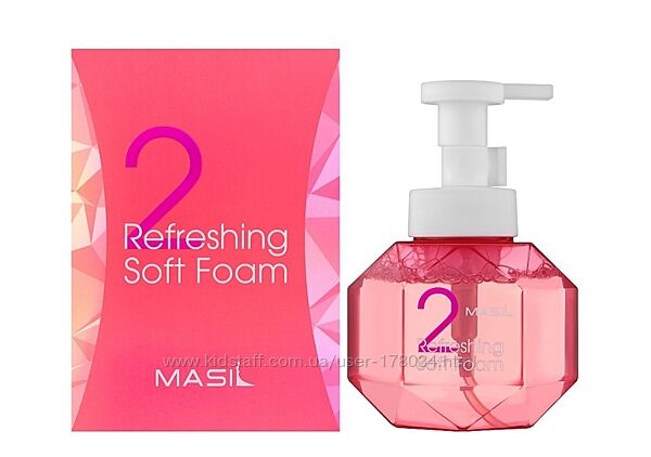 Нежная пенка для интимной гигиены Masil 2 Refreshing Soft Foam 300 мл