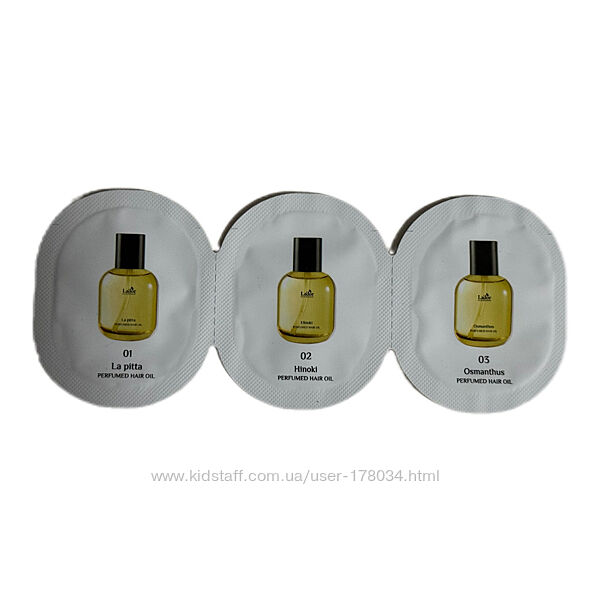 Пробник парфюмированного масла для волос LADOR PERFUMED HAIR OIL POUCH 