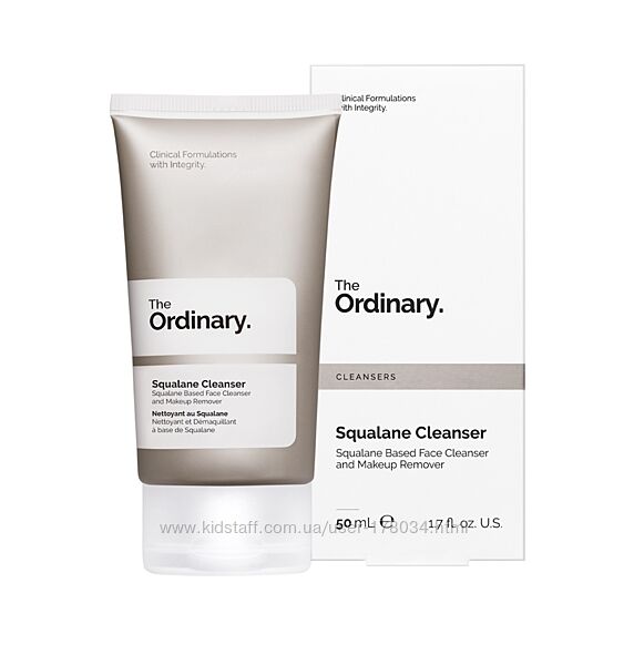 Очищающая и увлажняющая эмульсия со скваланом  The Ordinary Squalane 