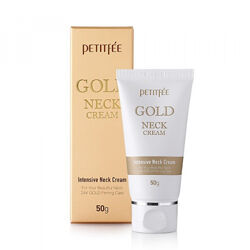 Крем для шеи и декольте с золотом Petitfee Gold Neck Cream 50 мл