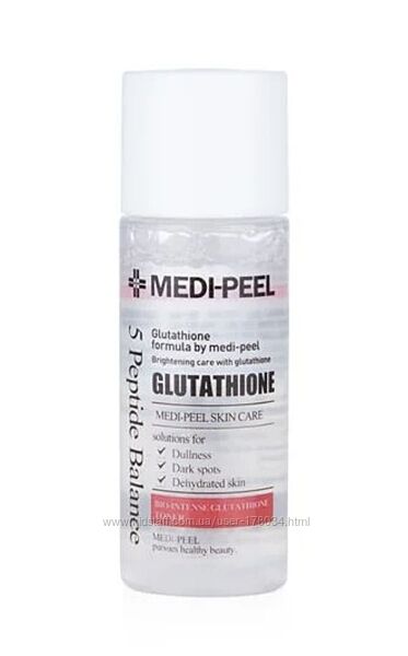 Мини версия осветляющий тонер с глутатионом Medi-Peel Bio-Intense Glutathio