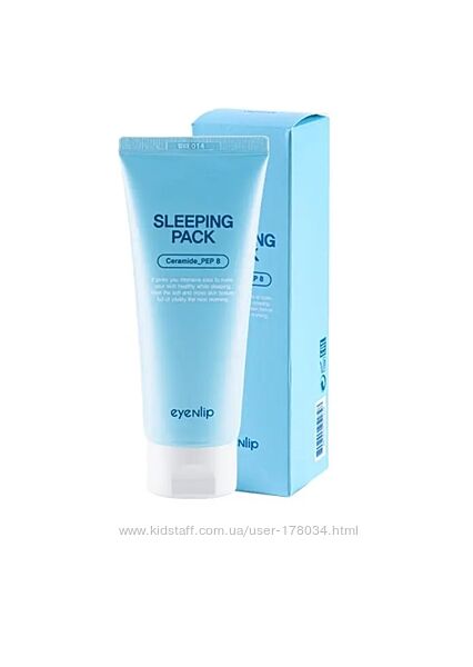 Ночная маска для лица с керамидами и пептидами Eyenlip Ceramide PEP 8 Sleep