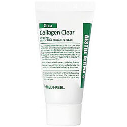 Успокаивающая и глубоко очищающая пенка Medi-Peel Green Cica Collagen Clear