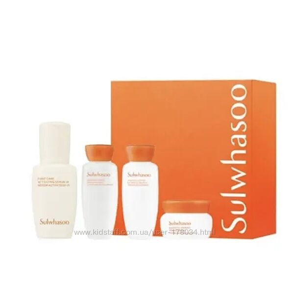 Набор миниатюр Sulwhasoo Essential Comfort Daily Routine 4 Set