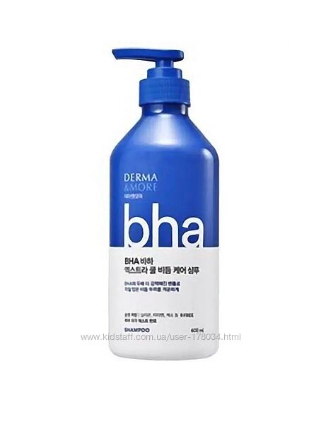 Шампунь Успокаивающий против перхоти Aekyung Derma & More BHA Extra 600 мл
