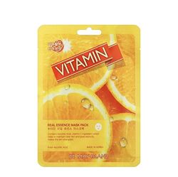Маска для лица с витамином C May Island Real Essence Vitamin Mask Pack