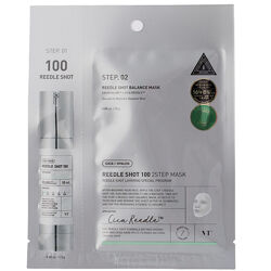Укрепляющая тканевая маска VT Cosmetics Mild Reedle Shot 100 2Step Mask 1,5