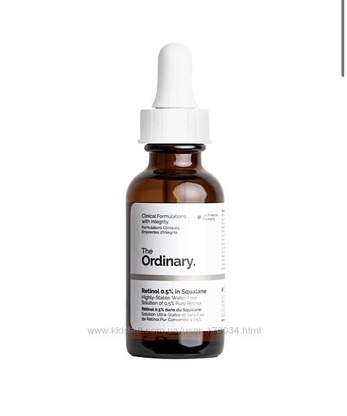 Сыворотка с ретинолом 0,5 для лица The Ordinary Retinol 0.5 in Squalane