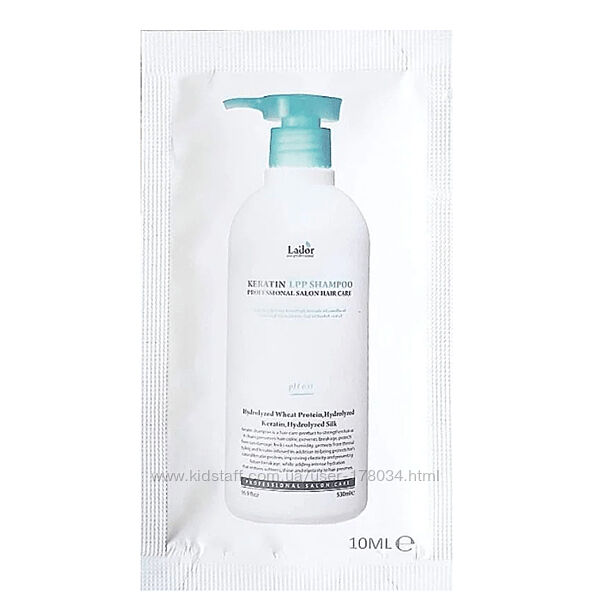 Шампунь для поврежденных волос пробник  Lador Real Intensive Acid Shampoo 