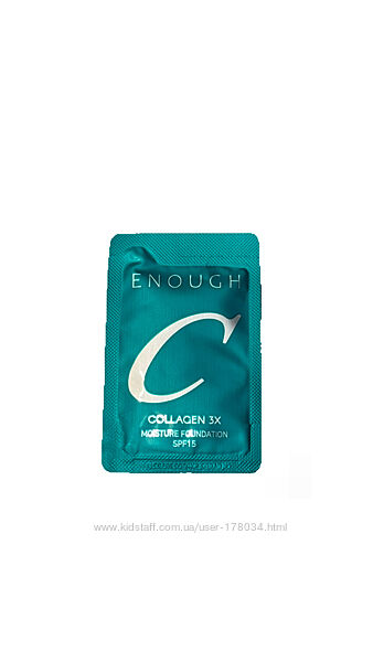 Пробник 21 тонн тонального крема Enough Collagen 3x Moisture Foundation SPF
