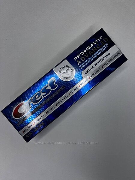 Отбеливающая зубная паста Crest Pro-Health  99 грамм