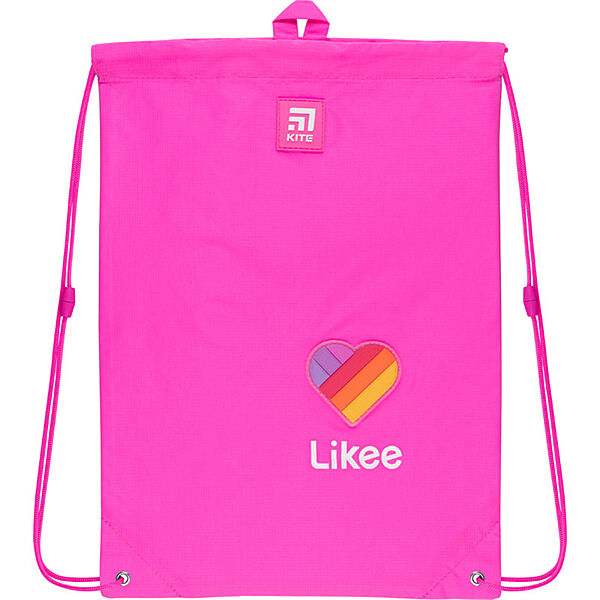 Сумка для обуви Kite Education Likee LK22-600M  90 г  46x33 см  розовый