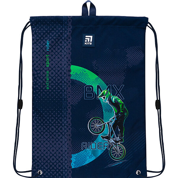 Сумка для обуви Kite Education BMX K22-600M-10  90 г  46x33 см  синий