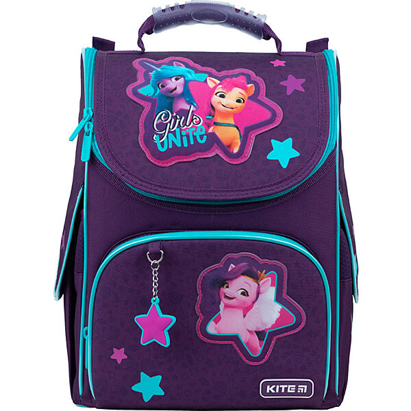 Рюкзак школьный каркасный Kite Education My Little Pony LP22-501S   980 г   35х25х13 см   фиолетовый