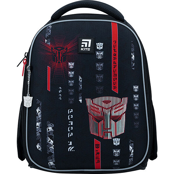 Рюкзак школьный каркасный Kite Education Transformers TF22-555S   832 г   35x26x13.5 см   черный