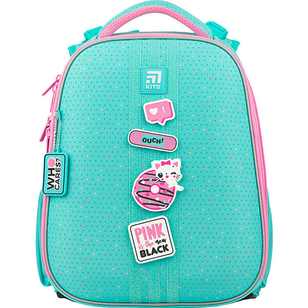 Рюкзак школьный каркасный Kite Education Moodboard K22-531M-2   1090 г   38х29х16 см   бирюзовый
