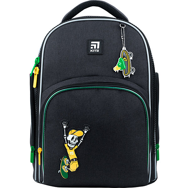 Рюкзак полукаркасный Kite Education Yo K22-706M-2 LED   980 г   38x29x16.5 см   черный