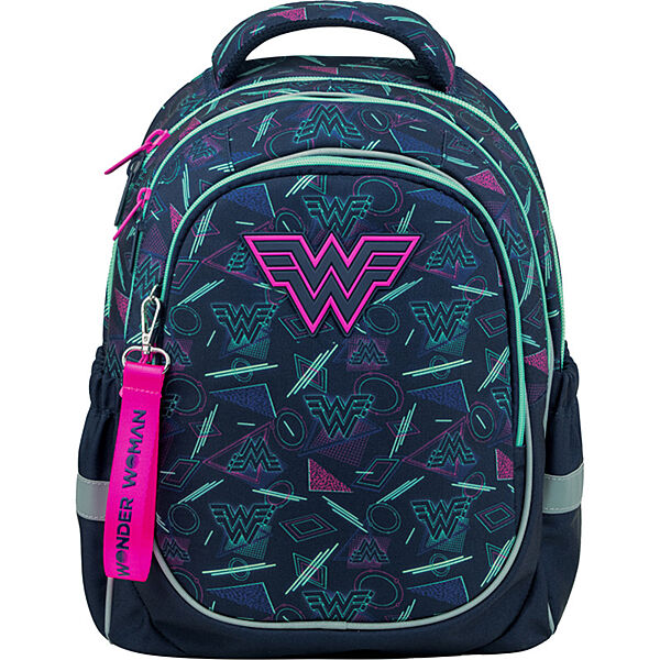 Рюкзак полукаркасный Kite Education DC Comics DC22-700M   850 г   38x28x16 см   синий