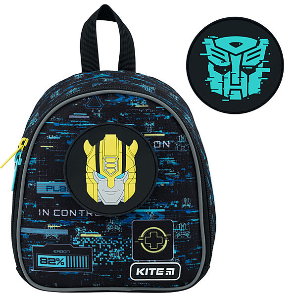 Рюкзак дошкольный Kite Kids Transformers TF22-538XXS   150 г   22x20x9 см   черный