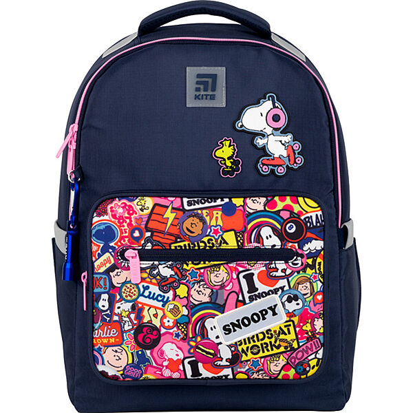 Рюкзак школьный Kite Education Snoopy SN22-770M-2   774 г   38x27x13 см   синий