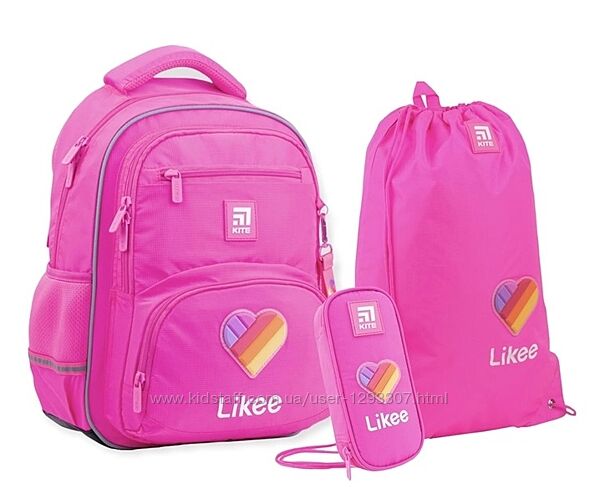 Школьный набор рюкзак  пенал  сумка Kite Likee LK22-773S