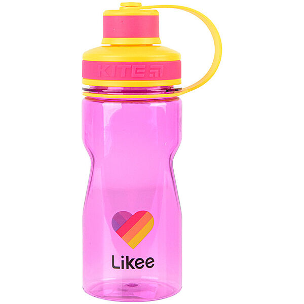 Бутылочка для воды Kite 397 Likee LK22-397, 500 мл, розовая