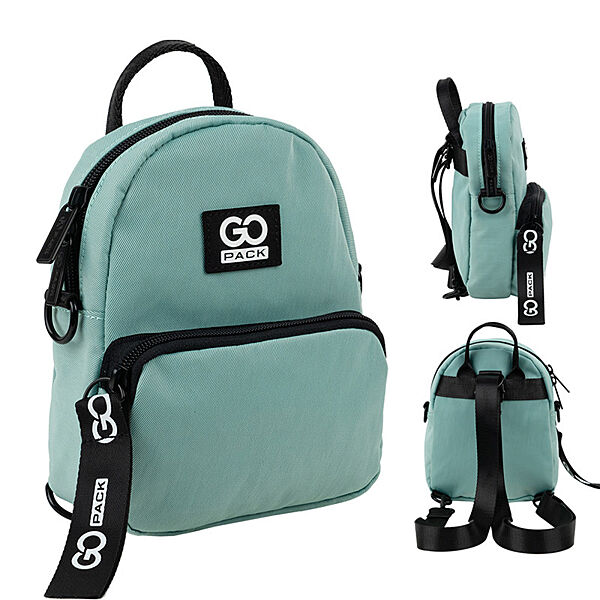 Міні рюкзак-сумка GoPack GO24-181XXS-2  188 г  20x15x4.5 см  м&acuteятний